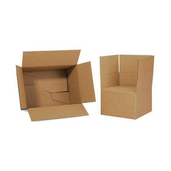 Transpak Automatikkarton 2-wellig Maße 400x300x220mm B4 Qualtität 2.3EB braun Fefco 0711