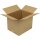 Transpak Faltkarton 1-wellig Höhenrillung Maße 250x200x200mm Qualität 1.20 B braun braun