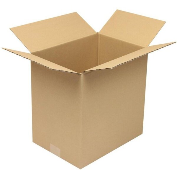 Transpak Faltkarton 1-wellig Höhenrillung Maße 330x235x330mm C4 Qualität 1.20 B braun braun