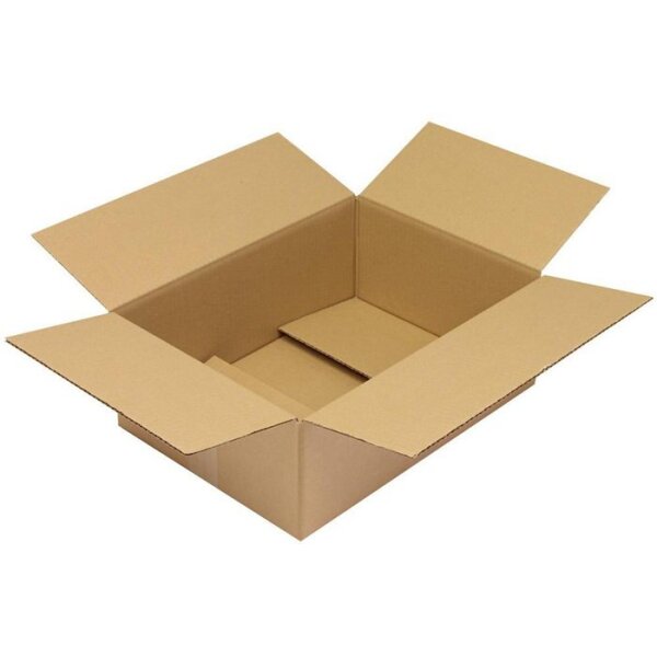 Transpak Faltkarton 1-wellig Maße 430x310x150mm A3 Qualität 1.30 C braun braun