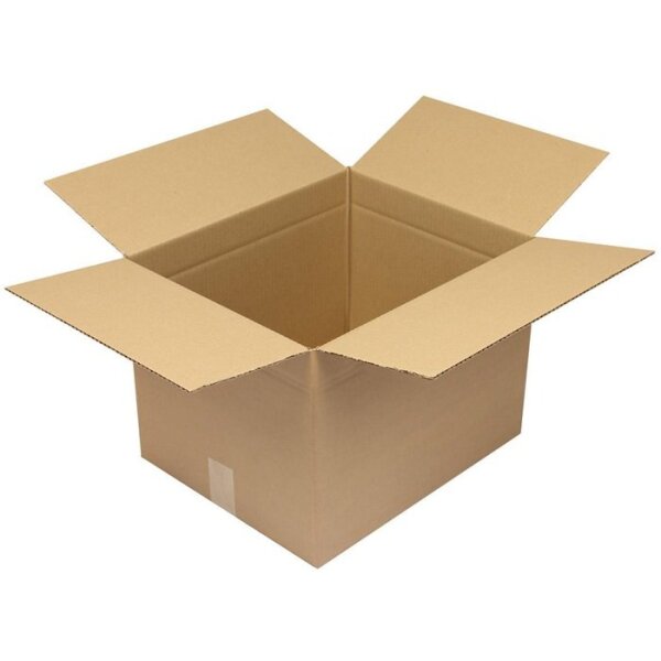 Transpak Faltkarton 1-wellig Maße 430x350x315mm Qualität 1.30 C braun braun