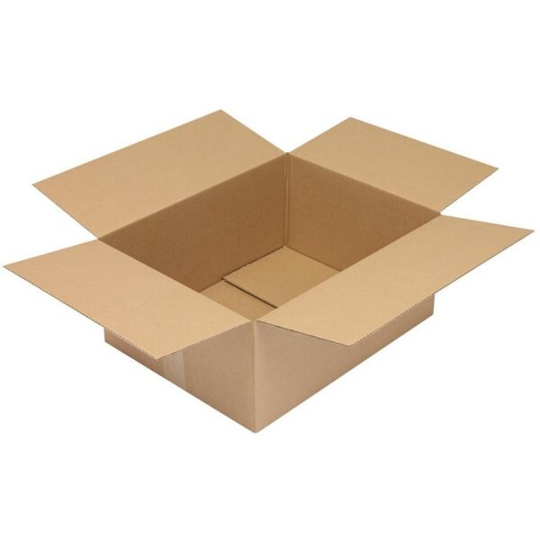 Transpak Faltkarton 1-wellig Maße 450x350x200mm Qualität 1.20 C braun braun