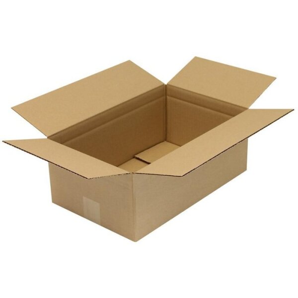 Transpak Faltkarton 1-wellig Maße 400x250x150mm Qualität 1.30 C braun braun