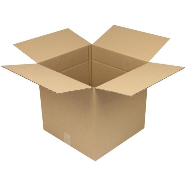 Transpak Faltkarton 1-wellig Maße 400x400x400 mm Qualität 1.30 C braun braun