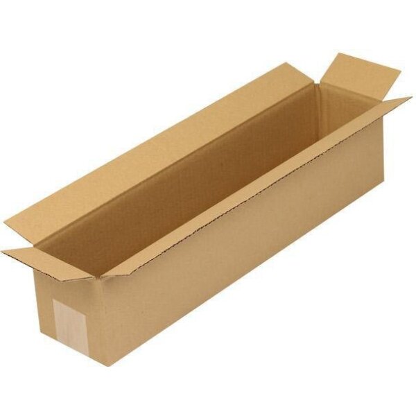 Transpak Faltkarton 1-wellig Maße 500x100x100mm Qualität 1.20 B braun braun