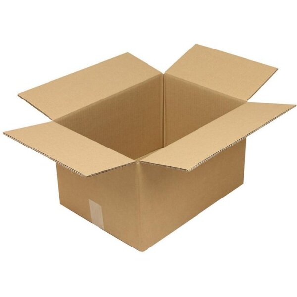 Transpak Faltkarton 2-wellig Maße 430x310x250mm A3 Qualität 2.30BC braun braun
