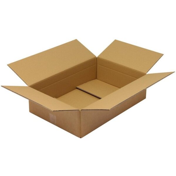 Transpak Faltkarton 2-wellig Maße 590x390x150mm Qualität 2.30BC braun braun