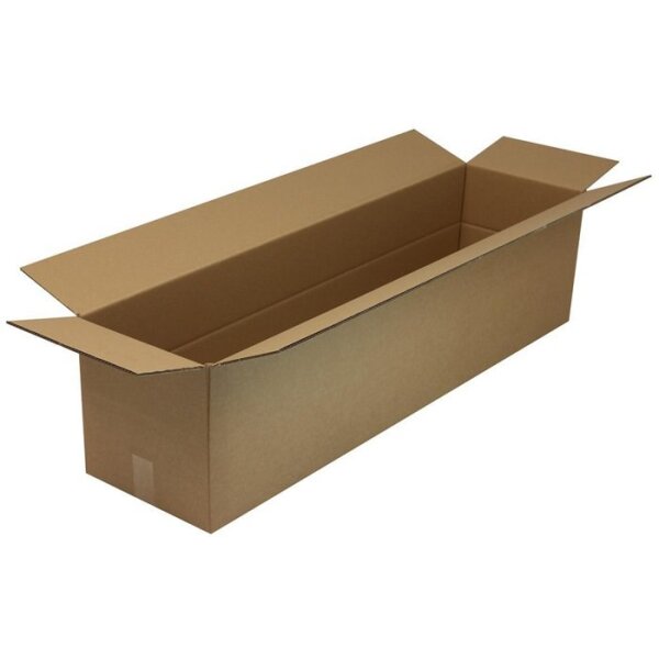 Transpak Faltkarton 2-wellig Maße 1200x300x300 mm Qualität 2.3BC braun braun