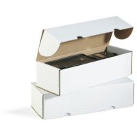 Transpak Klappschachtel 1-wellig Maße 308x112x80mm Qualität 1.20 B weiß weiss