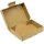 Transpak Klappschachtel 1-wellig Maße 220x155x45mm A5 Qualität 1.3E Steckverschluss braun