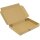 Transpak Klappschachtel 1-wellig Maße 338x230x42mm C4 1.2E braun Steckverschluss braun