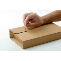 Buchverpackung Drehfix SK-Verschluss TRANSPAK