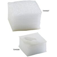 Transpak Schaumpads Maße 50x50x25mm weiß...