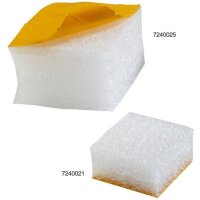Transpak Schaumpads Maße 75x75x50mm weiß...