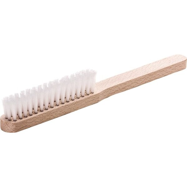 Lessmann Feinbürste Länge 225 mm 0,30 mm Nylon Besatzlänge 110 mm 4-reihig 12