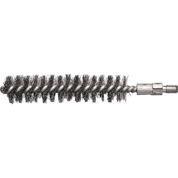 Lessmann Rohrbürste Länge 115 mm Ø 15 mm Edelstahl gewellt Besatzlänge 80 mm 10