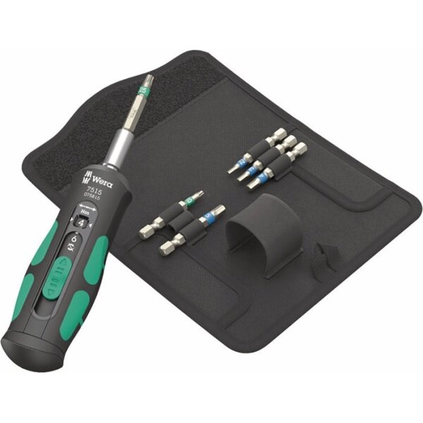 Wera Drehmomentschraubendrehersatz 7515/7 7-teilig 2, 3, 4, 5, 6 Nm