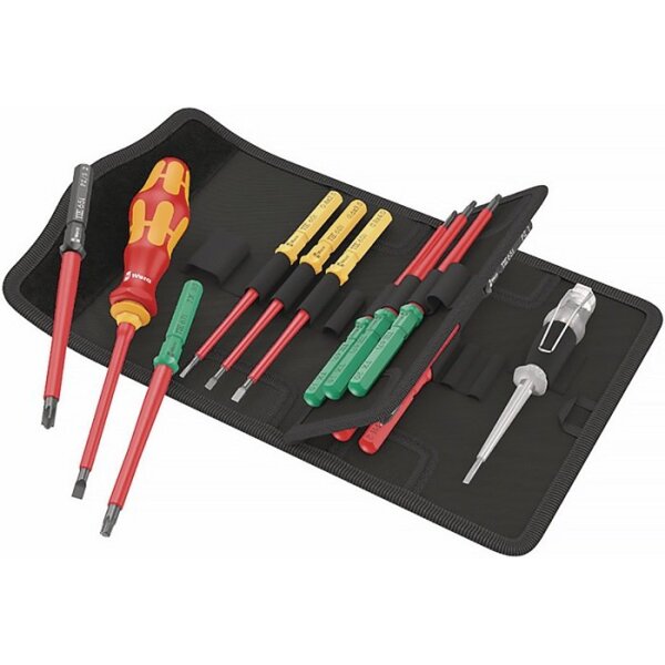 Wera Schraubendrehersatz Kraftform Kompakt VDE 16 Universal 1 TIE 16-teilig