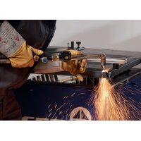 Messer-cutting Handschneidbrenner ESSEN 1625 95 ° Länge 530 mm für Ring-/Schlitz - Schneidüsen