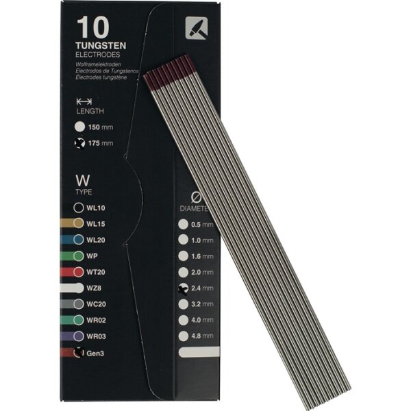 Wolframelektrode Gen3 TIGZONE