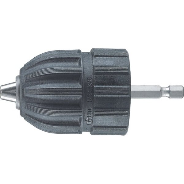 Röhm Schnellspannbohrfutter EXTRA80-RV Spann-Ø 1-10 mm 1/4″ Hex für Rechts- und Linkslauf Kunststoff