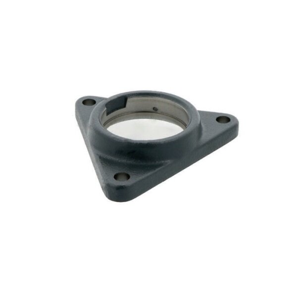 Ina Flanschlagergehäuse GEHCFTR07 -GG 72 mm Außen-Ø 128 mm Breite 27 mm dreieckig