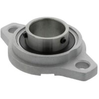 Zen Flanschlager-Gehäuseeinheit KFL007 35 mm oval