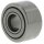 Nke Stützrolle NATR5 -PP Innen-Ø 5 mm Außen-Ø 16 mm Breite12 mm