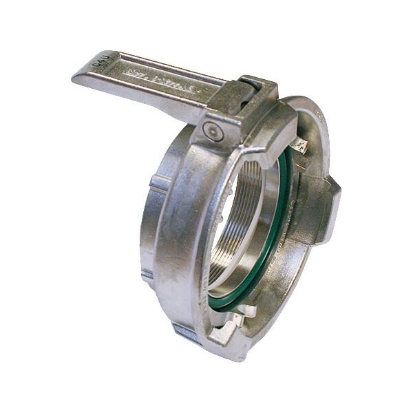 Teguma Tankwagenkupplung Typ MK Edelstahl (1.4408) MK 100 Innengewinde 4 ″ BSPP-Gewinde / G-Gewinde