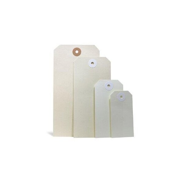 Transpak Etiketten m.Anhängeöse Maße 80x160mm Qualität 190g/qm altweiß altweiss