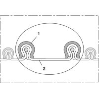 Norres PVC-Saugschlauch Innen-Ø 50-51 mm...