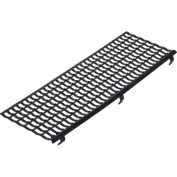 Protektor Laubfanggitter Breite 100 - 150 mm Länge 1 m schwarz