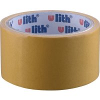 Doppelseitiges Verlegeband 468/E L.10m B.50mm beige Gesamtdicke 0,18mm Rl.ULITH
