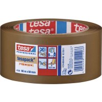 Verpackungsklebeband PVC tesapack® 4124 chamois L.66m B.50mm Rl.TESA