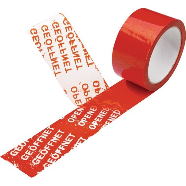 Enviropack Sicherheitspackband ENVO TAPE® rot Länge 50 m Breite 50 mm Rolle