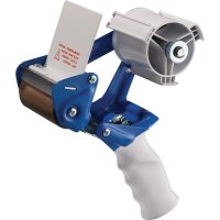 Handabroller Profi K75B Metall blau/weiß f.Band-B.b.75mm