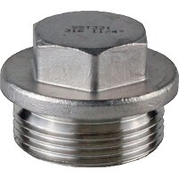 Verschlussschraube DIN 910 ISO 228-1 NPS=2 Zoll AG L 40mm SPRINGER