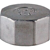 Kappe EN 10226-1 NPS=2 Zoll 8-kant L 30mm SPRINGER