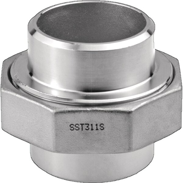 Anschweißverschraubung EN 10226-1 NPS 114,3 Zoll fl.dichtend 83mm 30mm 26,5mm