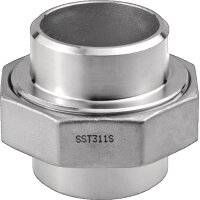Anschweißverschraubung EN 10226-1 NPS 114,3 Zoll fl.dichtend 83mm 30mm 26,5mm