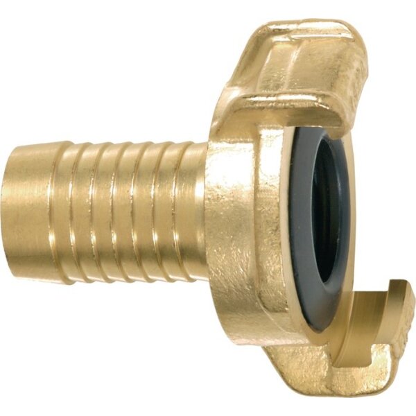 Geka Schlauchstück GEKA plus Messing Schlauchgröße 38 mm