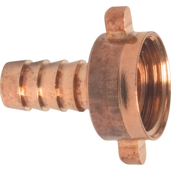 Profec 2/3-Schlauchverschraubung Messing Schlauchgröße 13 mm Innengewinde 3/4 ″