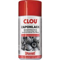 Zaponlack (Metallfirnis) SPRAYMAT farblos glänzend 300 ml Spraydose CLOU