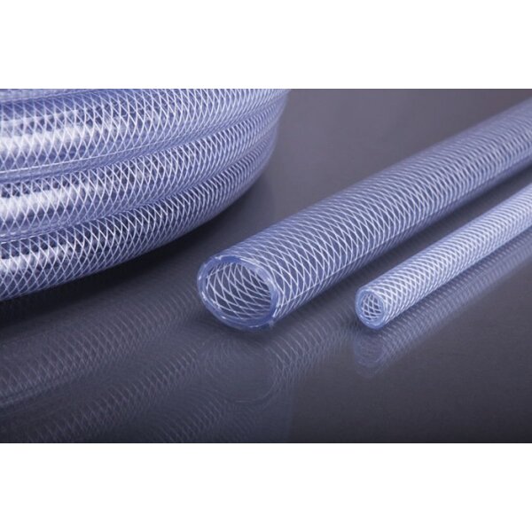 Apd PVC-Druckluftschlauch APDatec 81 Innen-Ø 9 mm Außen-Ø 15 mm Länge 50 m transparent Rolle