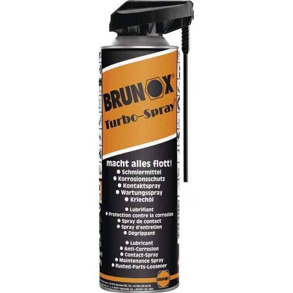 Brunox Multifunktionsspray Turbo-Spray® 500 ml Spraydose Power-Click