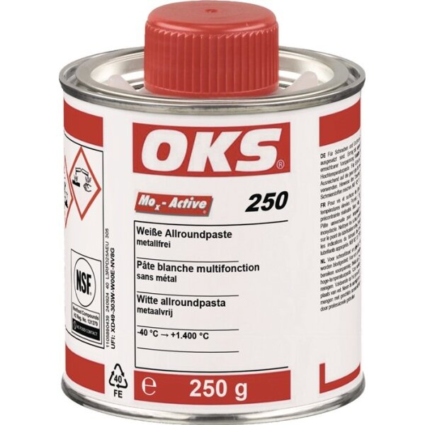 Oks Allroundpaste OKS 250 weiß 250 g Pinseldose