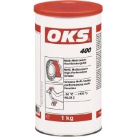 Oks MoS² -Mehrzweck-Hochleistungsfett OKS 400 schwarz 1 kg Dose