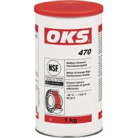 Oks Weißes Allround-Hochleistungsfett OKS 470 weiß NSF H2 1 kg Dose