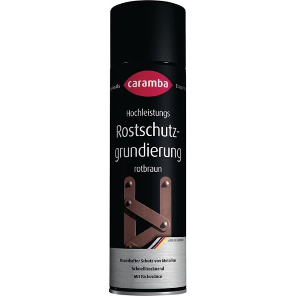 Caramba Hochleistungs Rostschutzgrundierung rotbraun 500 ml Spraydose