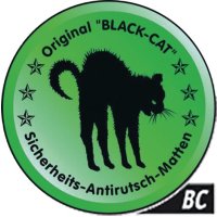 Sicherheitsantirutschmatte BLACK-CAT orig.-BC- L10m B0,3m D3,3mm 1 Rl.WADO